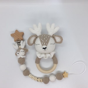 geboortedoos / geboortecadeau baby / rammelaar / speenkoord / babyspeelgoed / kinderspeelgoed
