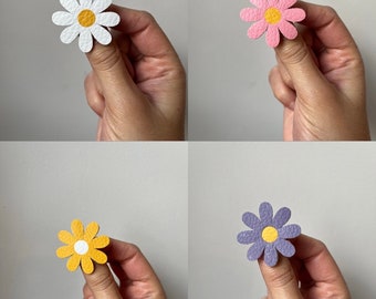 Colorful Flower Daisy Brooch