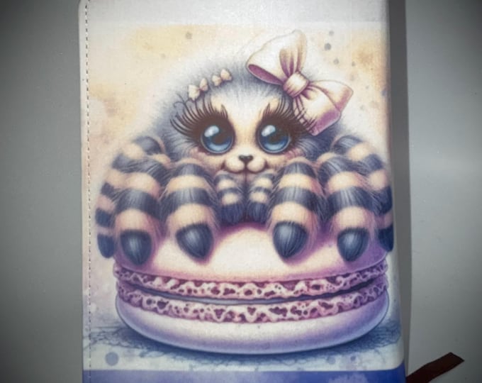 Notizbuch für Jung und Alt mit hübscher Spinne auf dem  Cover
