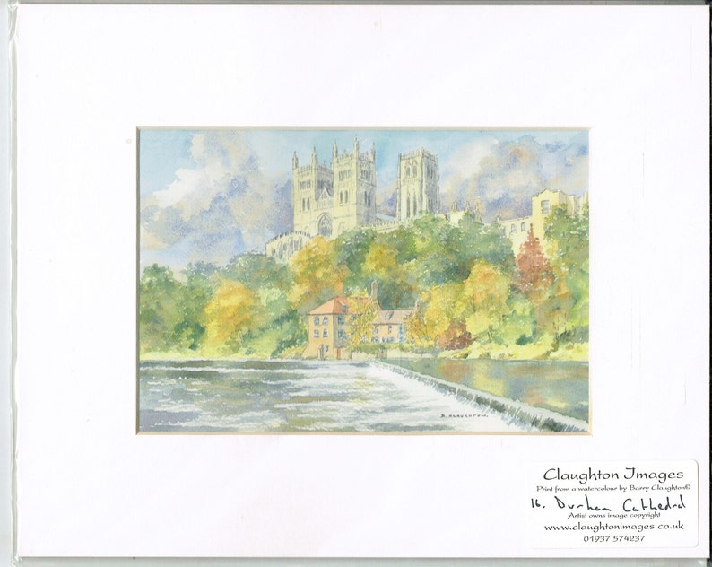 Durham Cathedral Art Print Etsy