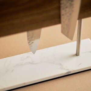 Magnetic Knife Block | Double Sided Holds 10 to 12 Knives | Blades up to 10" image 5