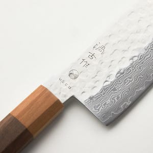 Damascus 6.3" BUNKA Chef Knife Gift Set with Sharpening Kit image 8