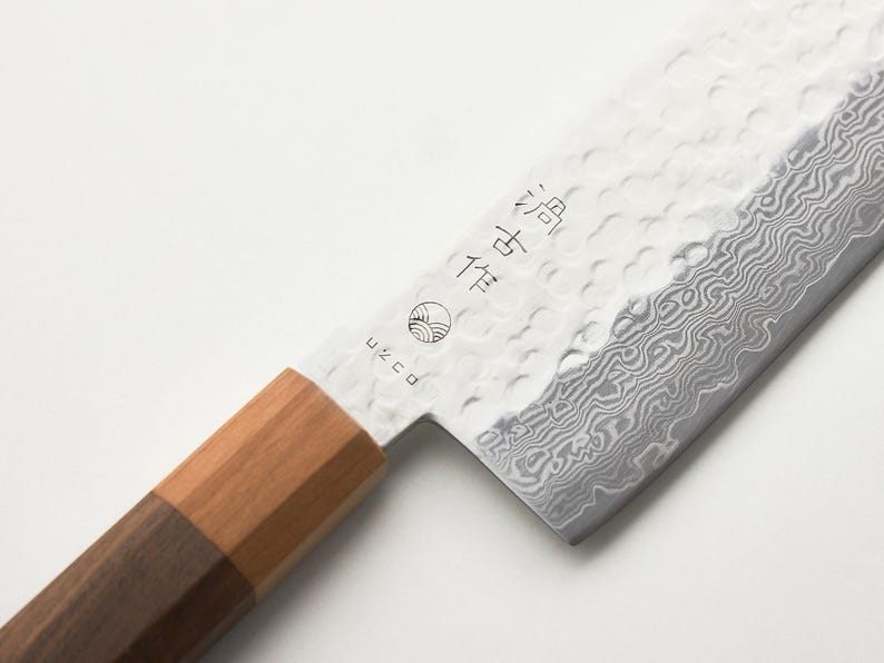 Damascus 6.3" BUNKA Chef Knife Gift Set with Sharpening Kit image 8