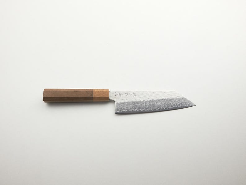 Damascus 6.3" BUNKA Chef Knife Gift Set with Sharpening Kit image 9