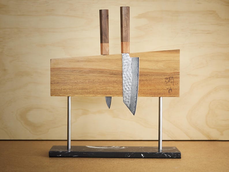 Damascus 6.3" BUNKA Chef Knife Gift Set with Sharpening Kit image 12