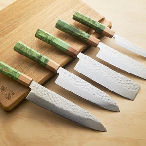 Damascus 6.3" BUNKA Chef Knife Gift Set with Sharpening Kit image 14