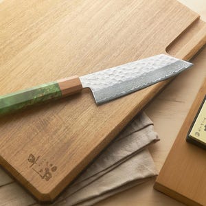 Damascus 6.3" BUNKA Chef Knife Gift Set with Sharpening Kit image 13