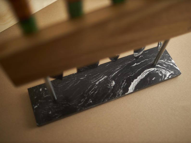 Magnetic Knife Block | Double Sided Holds 10 to 12 Knives | Blades up to 10" image 4
