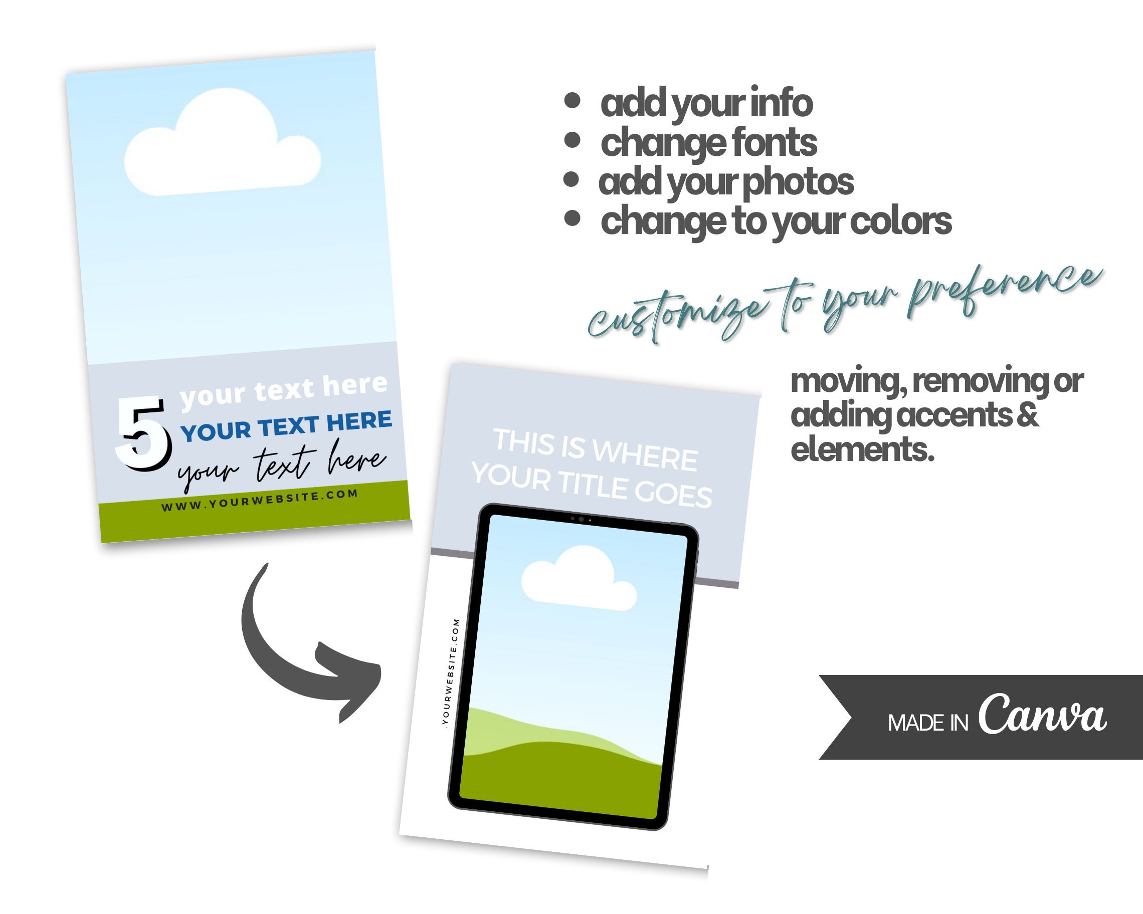 Pinterest Pins CANVA Templates, Canva, Pinterest Pin Templates