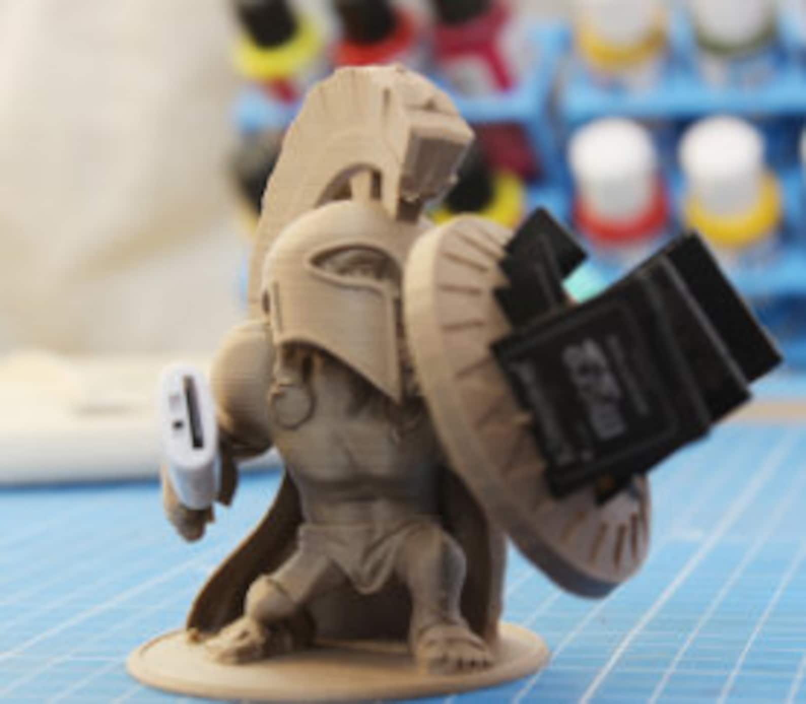 Spartan SD Card Holder STL File 3D Printable Model 3D Etsy Australia