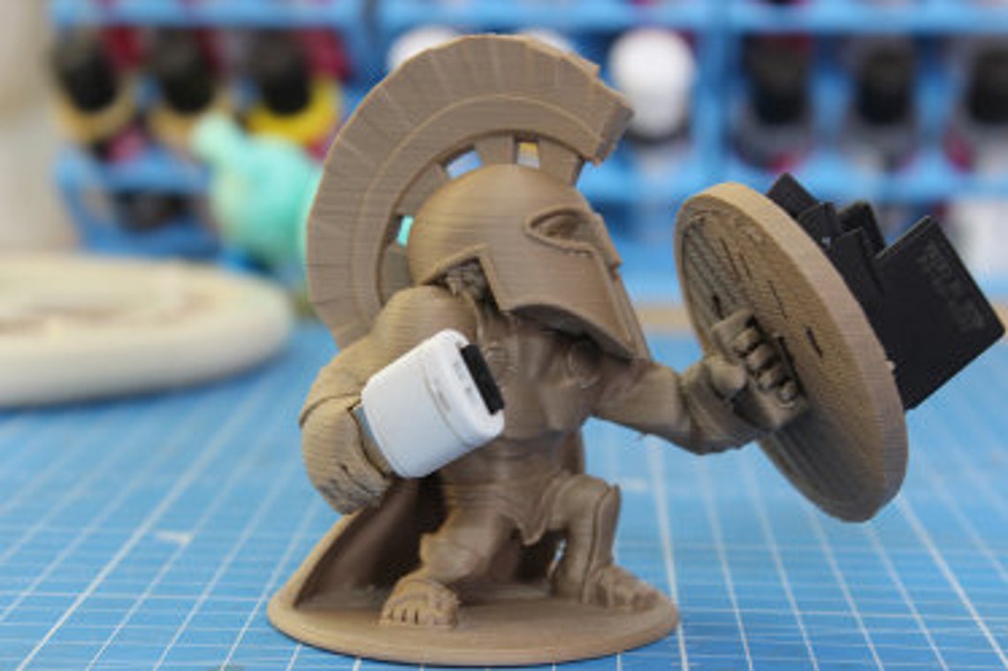 Spartan SD Card Holder STL File 3D Printable Model 3D Etsy Hong Kong