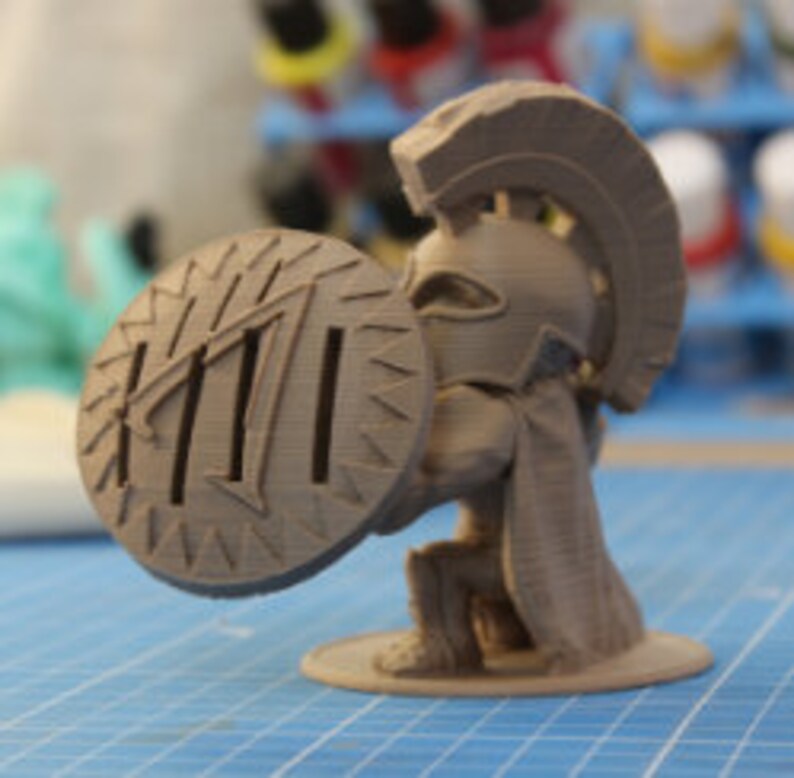 Spartan SD Card Holder STL File 3D Printable Model 3D Etsy Australia