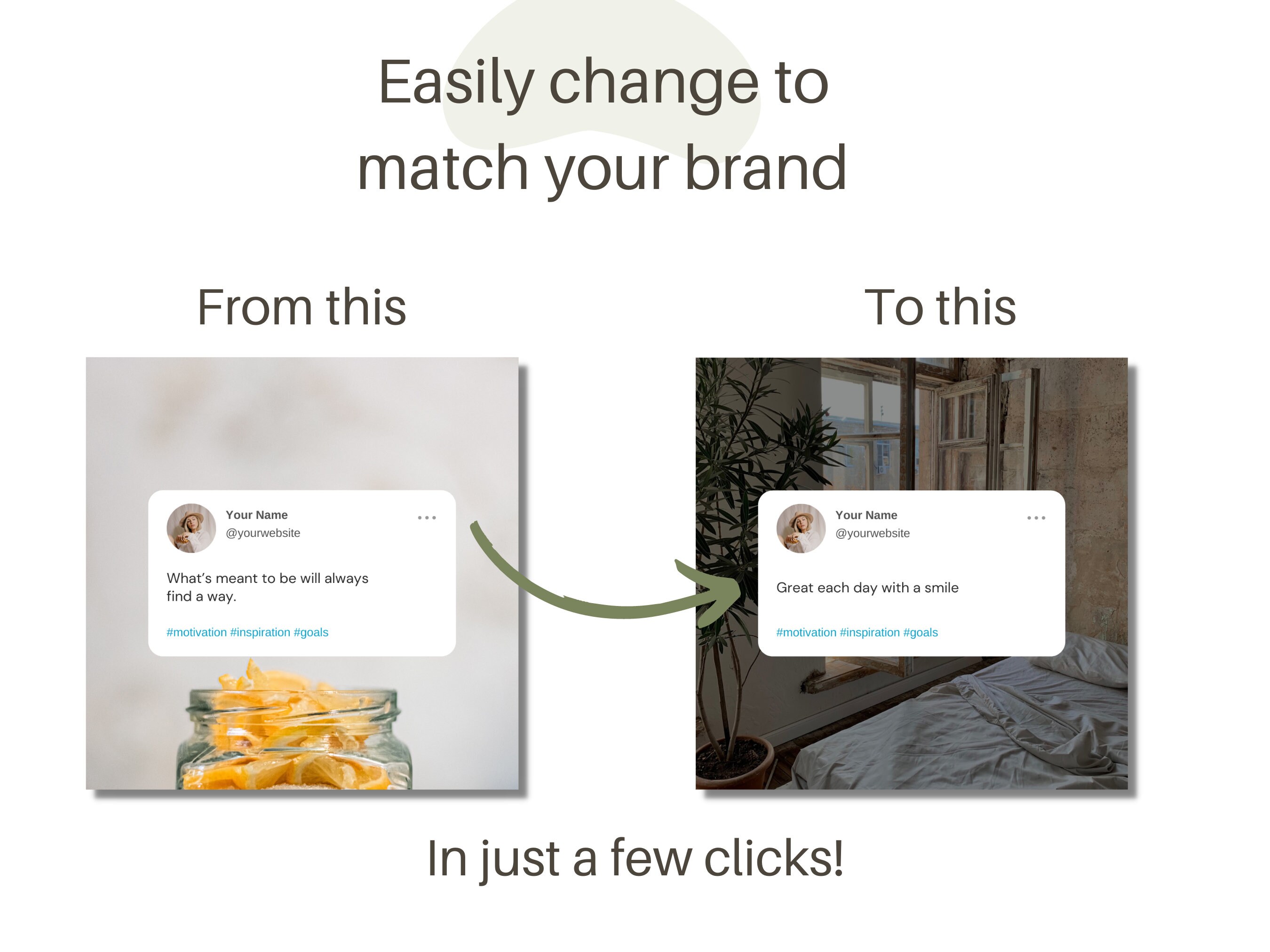 Blogger Template Instagram Post Template Canva Templates - Etsy