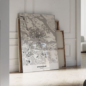 Aangepaste stadsplattegrond afdrukken | Gepersonaliseerde kaart