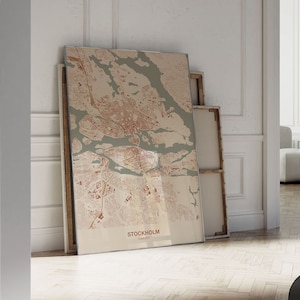 Custom City Map Print  |  Personalized Map