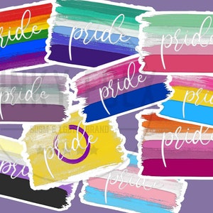 LGBTQ Pride Sticker Set | Bundle | 10 LGBTQ Mafia Sticker Set | Car Decal Sticker | Laptop Sticker