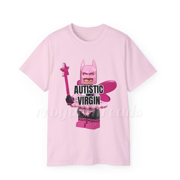 Autistic Jungfrau meme Grafik T-Shirt, lustiges grafisches T-Shirt, meme Shirt