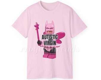 Autistic Jungfrau meme Grafik T-Shirt, lustiges grafisches T-Shirt, meme Shirt