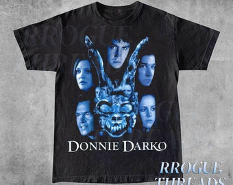 T-shirt vintage Donnie Darko, t-shirt bootleg rétro de l'an 2000, chemise surdimensionnée de film vintage, chemise graphique vintage unisexe, t-shirt graphique, streetwear