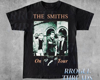 Vintage The Smiths Aesthetic T-Shirt - Retro The Smiths Shirt - The Smiths Shirt 80s Retro Musical Vintage T-Shirt