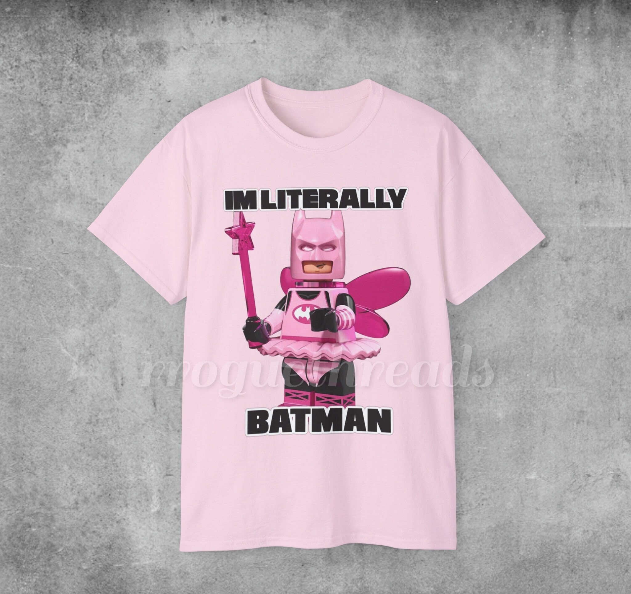 Pink hot sale batman shirt