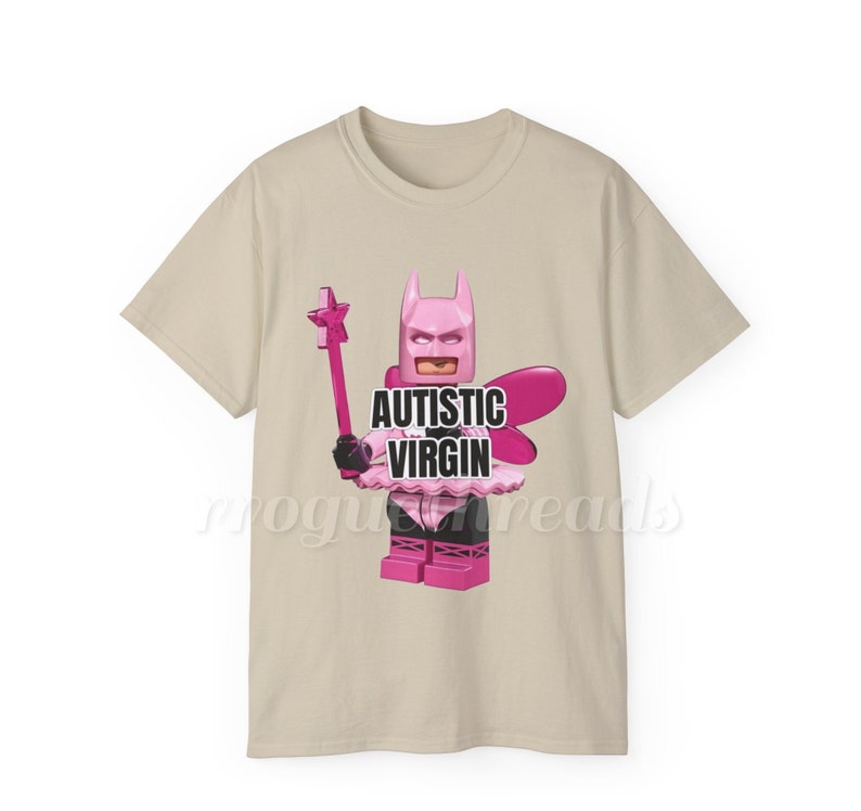 Autistic Virgin meme graphic tee, Funny graphic tee, meme shirt Sand