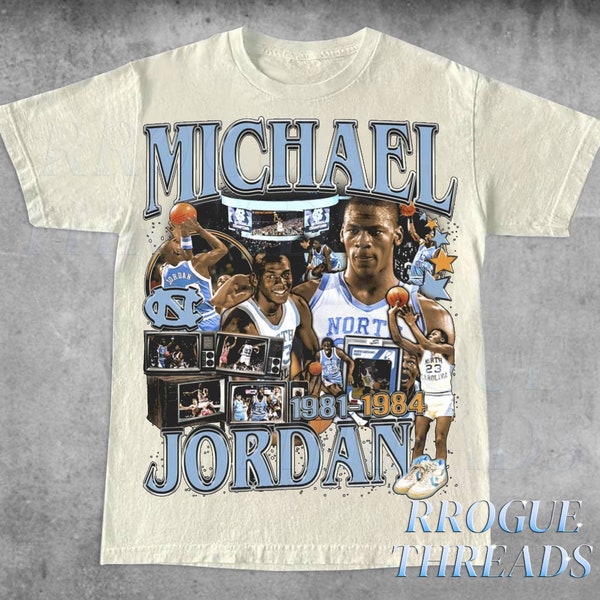 Vintage 90s Graphic Style Michael Jordan T-Shirt, Michael Jordan Shirt, Vintage Oversized Sport Tee, Retro American Basketball Bootleg Gift