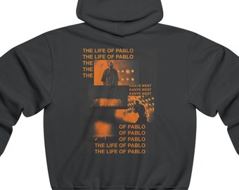 Kanye West The life of Pablo Hoodie, Heavy weight cotton hoodie, Kanye west graphic hoodie, Kanye west merch