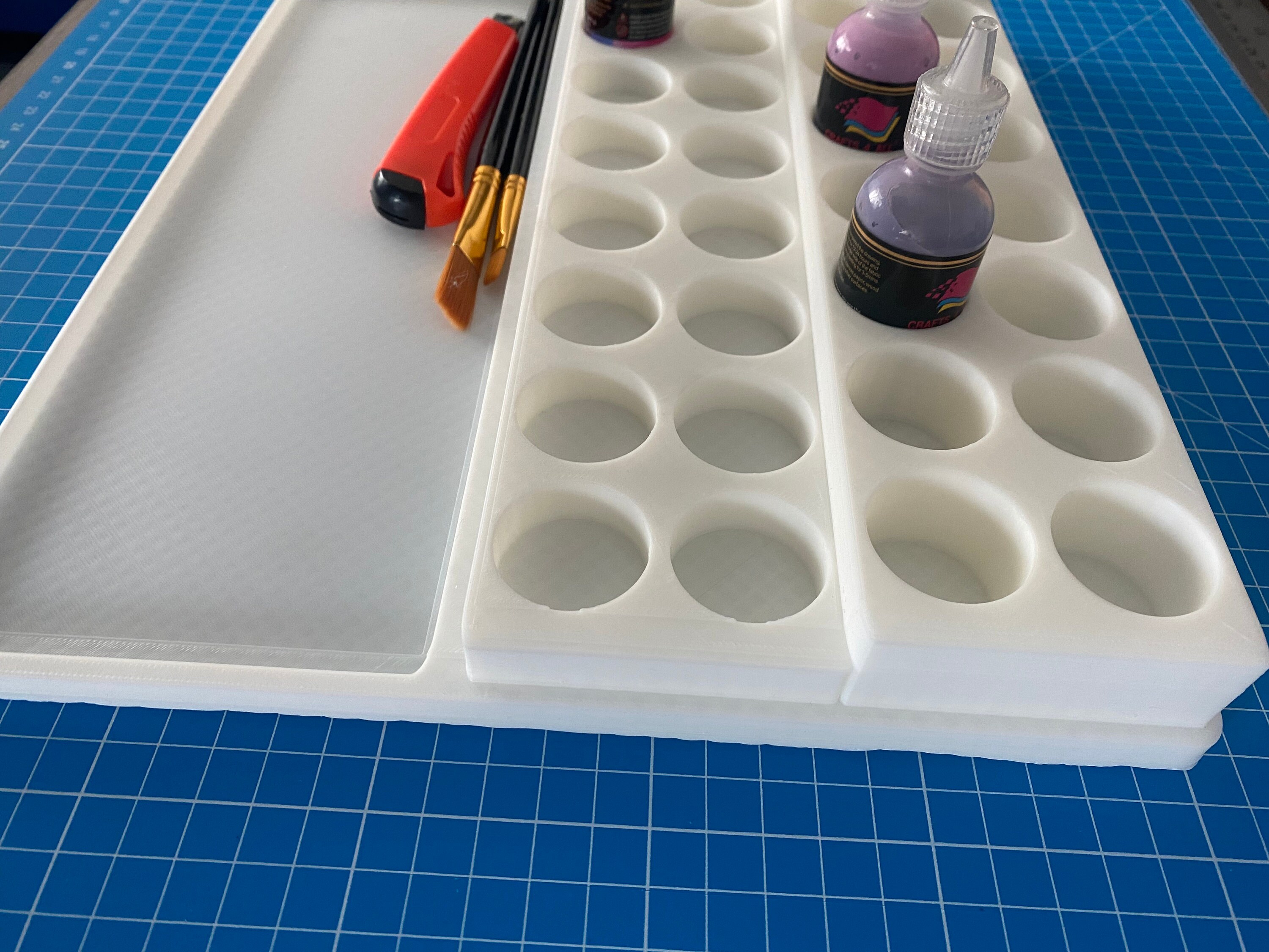Personalised Artist Paint Holder for Desk Organization Etsy