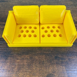 Sofa Pencil Holder. Functional stylish desk organiser, perfect for the tabletop, school, doctor&#39;s office, or any receptionist desk