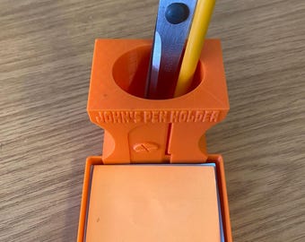 Custom 3D Desk Organizer - Modern and Functional Workspace Solution - Great Gift for any Occasion - Personalized Desk Pen and Note Holder