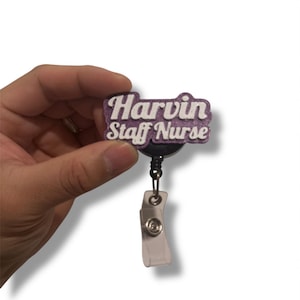Custom healthcare name badge, perfect for nurses & medics. Great gift ideas for nurses, medical students, and healthcare workers.