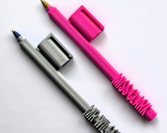Bolígrafo personalizado para profesores, regalo de agradecimiento, reconocimiento a la labor docente, bolígrafo 3D personalizado con nombre, regalo para compañeros.