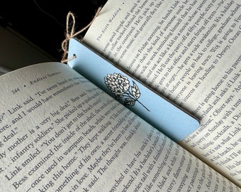 Flower Bookmarks, Hydrangea, Tulips, Carnations, Spring Time Flowers, Reader Gifts