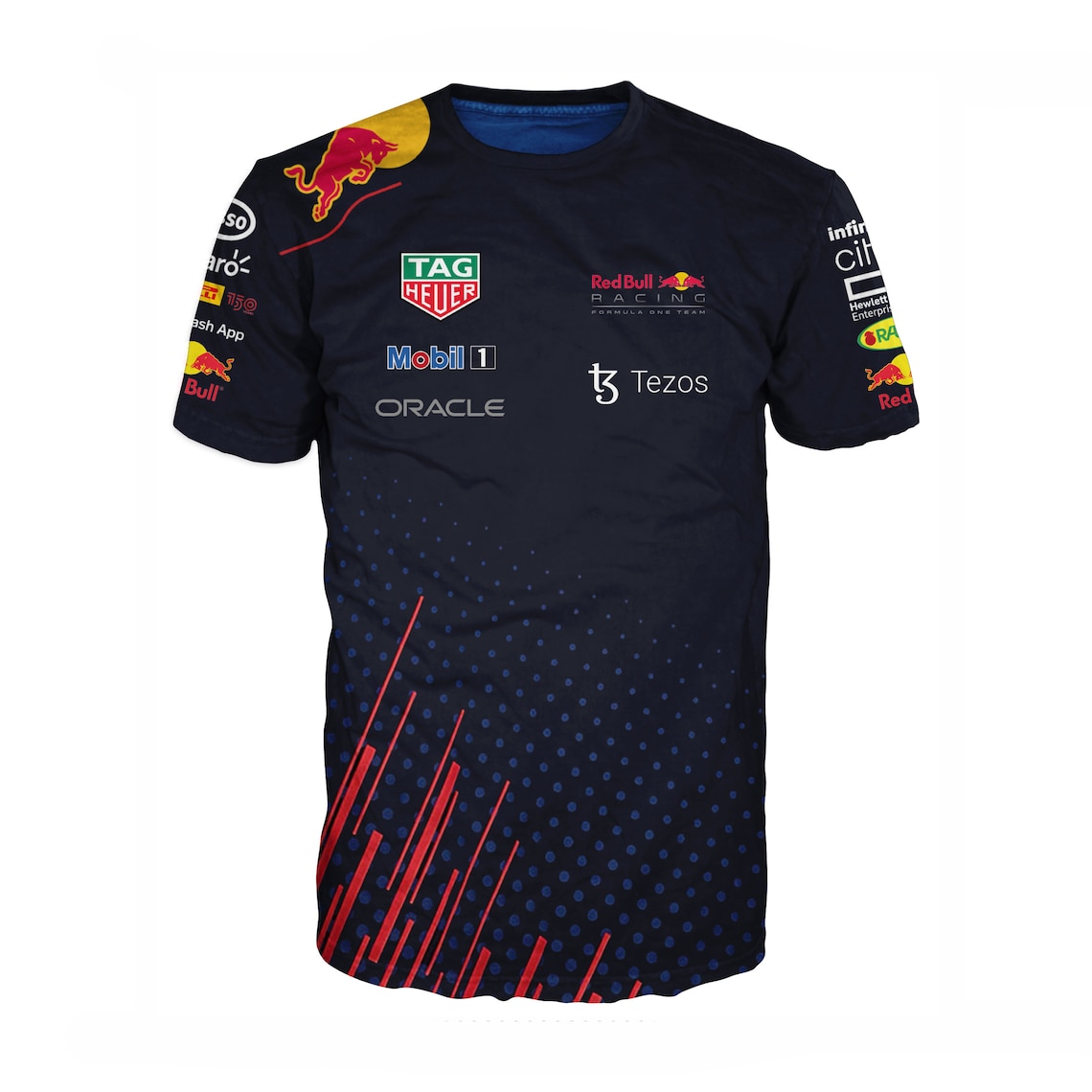 Red Bull Oracle Racing F1 Fan Tshirt Etsy