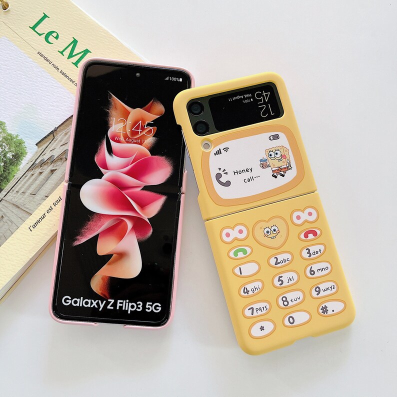 Individuality Folding Screen Phone Casefor Galaxy Z Flip4 Etsy