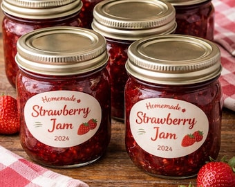 Mermelada de fresa, mermelada casera tradicional, conservas caseras, receta de conservas de frutas