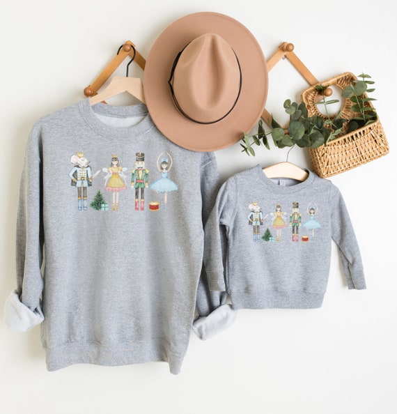 Christmas Nutcracker Sweatshirt, Toddler Sweatshirt, Nutcracker Shirt, Mommy and Me Christmas Shirt, Toddler Shirt, Mom Toddler Sweaters