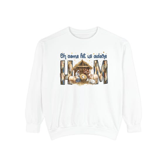 Merry Christmas Sweatshirt, Christmas Jesus Sweatshirt, Jesus Christmas Sweatshirt, Religion Sweatshirt, Gift For Christian