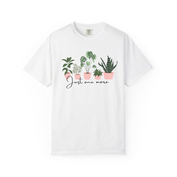 Plant Tshirt, Plant Lover Tee, Garden Lover, Unisex Garment-Dyed T-shirt