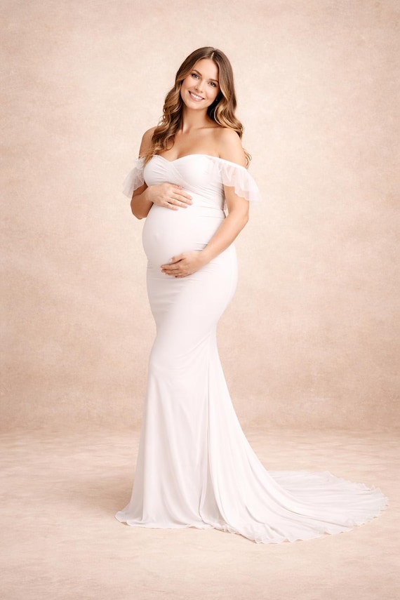 Neutral Fine Art Photography Backdrop – Maternity, Newborn & Branding Studio Background