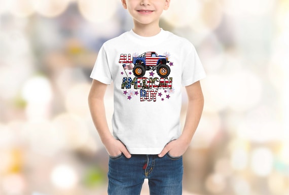 4th Of July, Independence day, Kids Heavy Cotton Tee