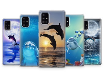 【howie】dolphin case▲Smart phone case Dolphin Phone Case, Animal Phone Cover for iPhone 16, 15, 14
