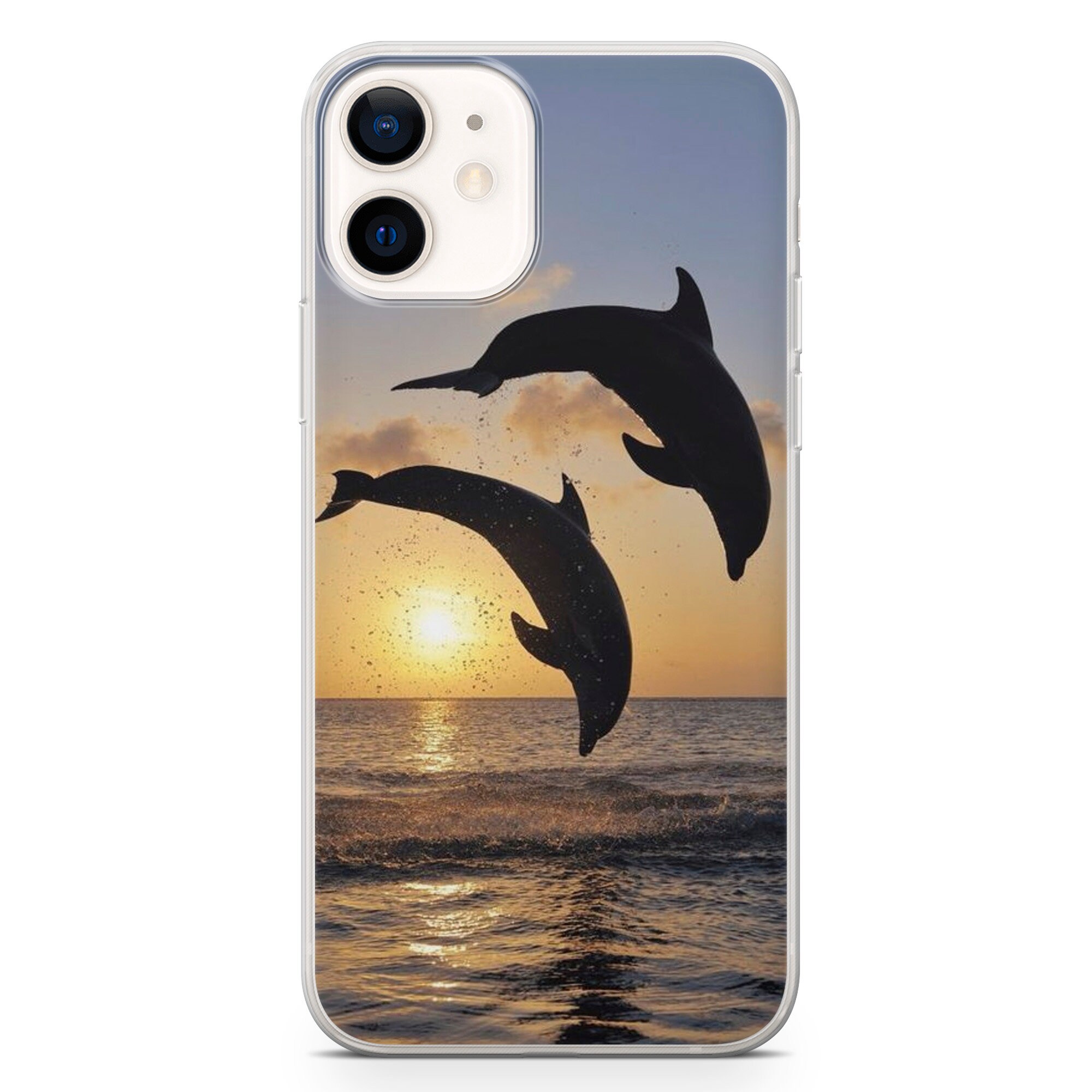 Society6 iPhone4/4S,5用 Dolphins by Belle13 Dolphin iPhone Case, Relaxing Ocean Wave Tough Cell Phone