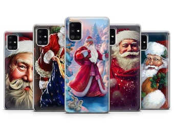 Christmas Phone Case, Santa Phone Cover for iPhone 18 Pro Max, 17 Air, 16e, 15, 14, Samsung S26, S25 Fe, S24, Galaxy A37, Google Pixel 11