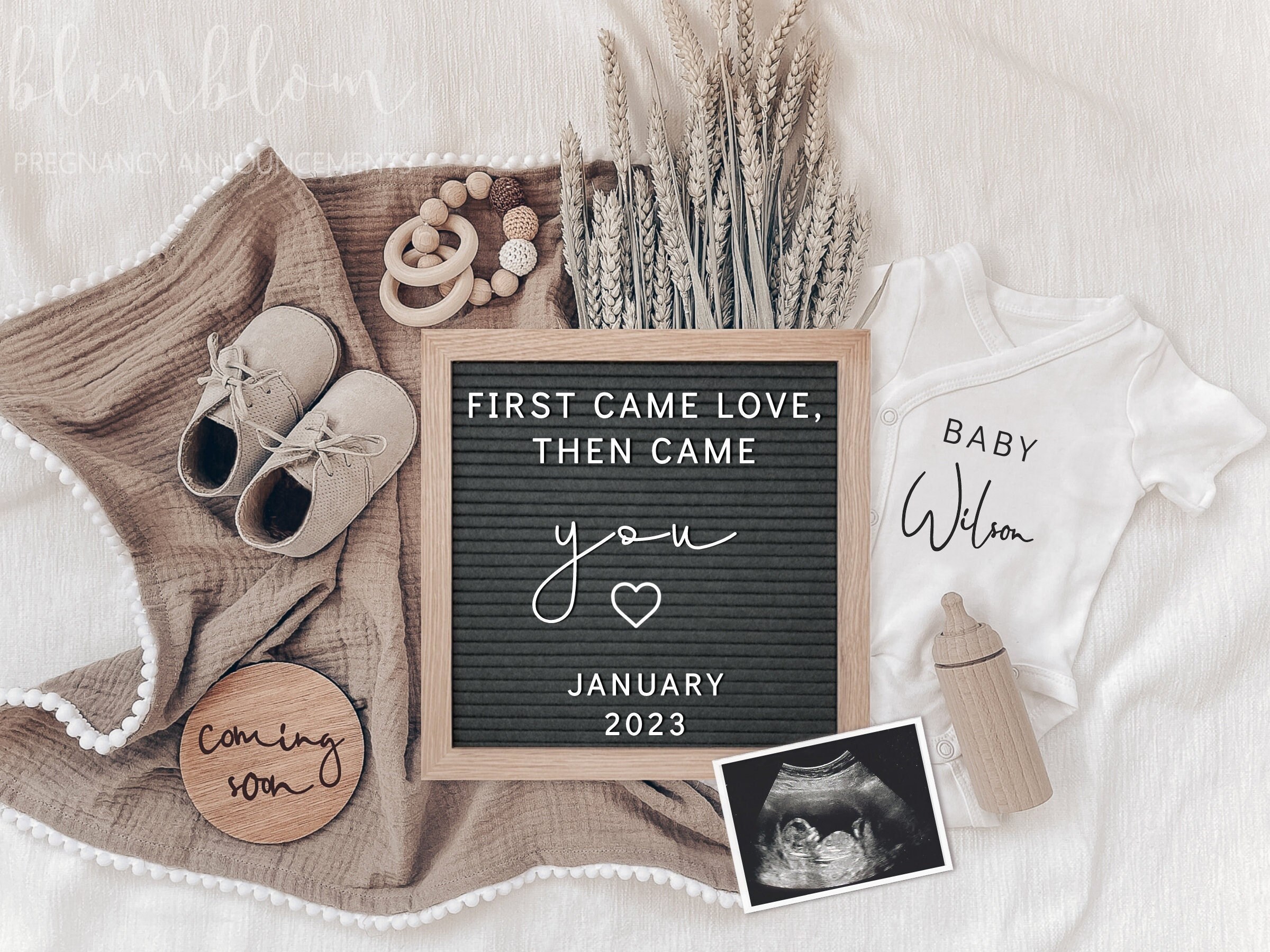 Digital Pregnancy Announcement Neutral Social Media Baby Etsy digital-pregnancy-announcement-neutral-social-media-baby-etsy
