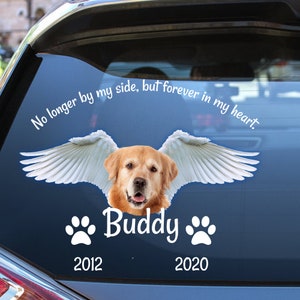 Custom pet decal, dog decal, pet memorial decal, cat decal, dog vinyl decal, pet decal, pet lover gift, personalized decal