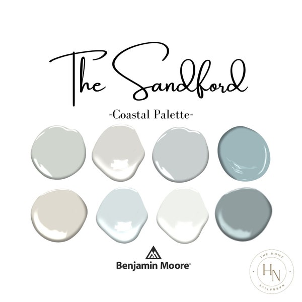 Benjamin Moore Coastal Colors Etsy