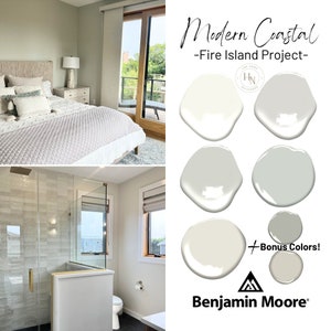 Modern Coastal Palette- Benjamin Moore Soft Modern Neutral With Organic ...