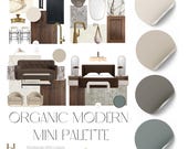 Organic Modern MINI Palette! Benjamin Moore, Sherwin Williams, whole home paint palette, best design tips, best moody paint colors